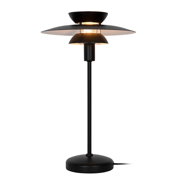 Tischleuchte Carmen - Aluminium - Schwarz - 1-flammig - Image 3