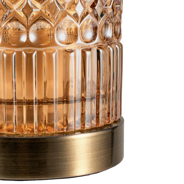 Tischleuchte Crystal Elegance - Glas / Messing - 1-flammig - Image 6
