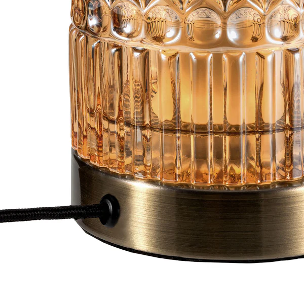 Tischleuchte Crystal Elegance - Glas / Messing - 1-flammig - Image 7