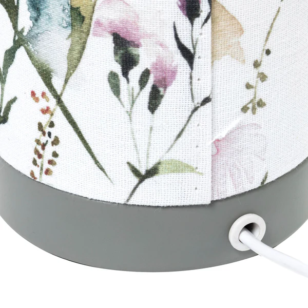Tischleuchte Flowery Romance - Mischgewebe / Metall - 1-flammig - Image 7