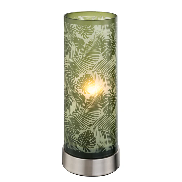 Tischleuchte Fogi III - Eisen / Glas - 1-flammig