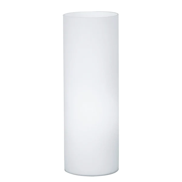 Tischleuchte Geo Glas - Opalglas - 1-flammig - Höhe: 35 cm