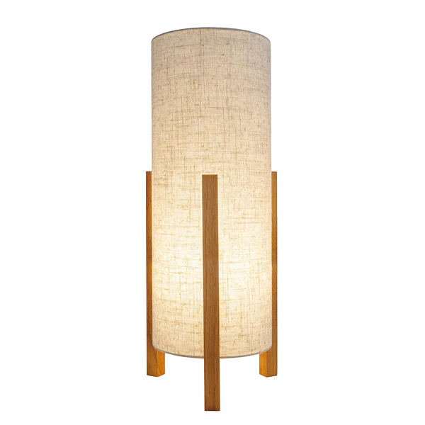 Tischleuchte Matilda - Mischgewebe - Beige - 1-flammig - Höhe: 52 cm - Image 4