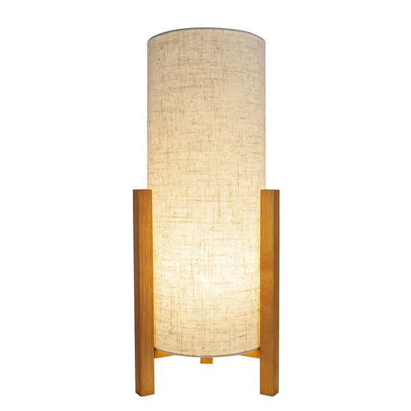 Tischleuchte Matilda - Mischgewebe - Beige - 1-flammig - Höhe: 52 cm - Image 5