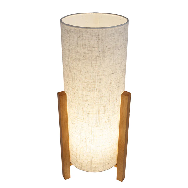 Tischleuchte Matilda - Mischgewebe - Beige - 1-flammig - Höhe: 52 cm - Image 6