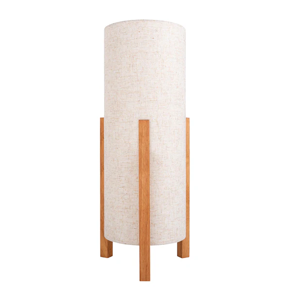 Tischleuchte Matilda - Mischgewebe - Beige - 1-flammig - Höhe: 52 cm - Image 7