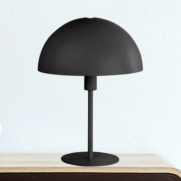 Tischleuchte Meike - Eisen - 1-flammig - Schwarz - Image 3