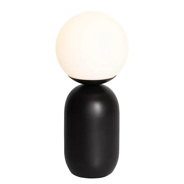 Tischleuchte Notti - Stahl - 1-flammig - Schwarz - Schwarz - Image 5