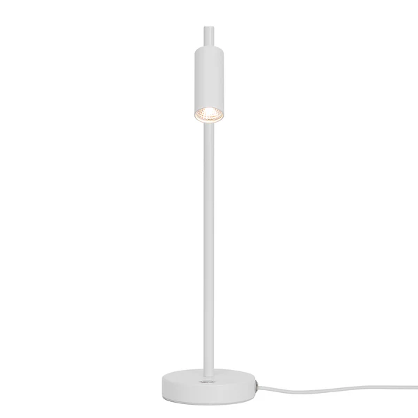 Tischleuchte Omari - Stahl - 1-flammig - Weiß - Weiß - Image 4