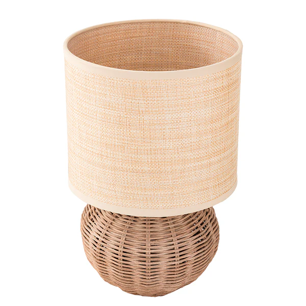 Tischleuchte Rauma III - Rattan - 1-flammig - Braun - Image 6