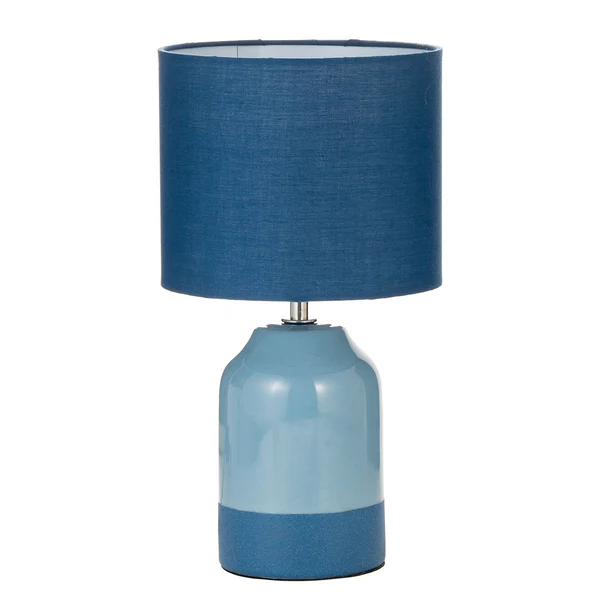 Tischleuchte Sandy Glow - Keramik - 1-flammig - Blau - Image 4