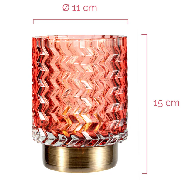 Tischleuchte Sweet Glamour - Klarglas - 1-flammig - Image 8