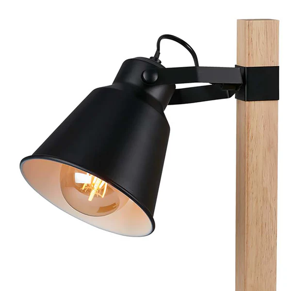 Tischleuchte Talle - Eisen - 1-flammig - Schwarz - Image 4
