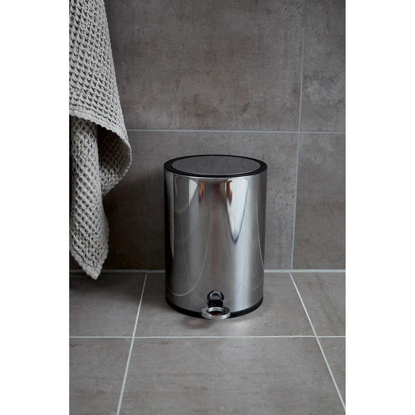 Treteimer Monza - Edelstahl / Polypropylen - Silber - Image 2