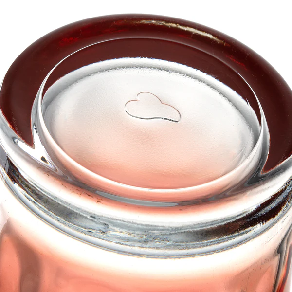 Trinkglas Optic - Klarglas - Rot - 4er Set - Fassungsvermögen: 0.54 L - Image 6
