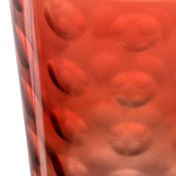 Trinkglas Optic - Klarglas - Rot - 4er Set - Fassungsvermögen: 0.54 L - Image 8