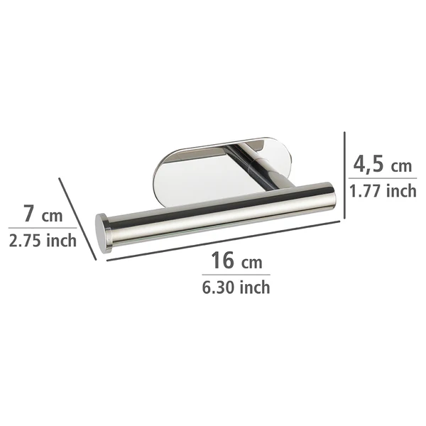 Turbo-Loc Toilettenpapierhalter Orea - Edelstahl - Silber - Image 10