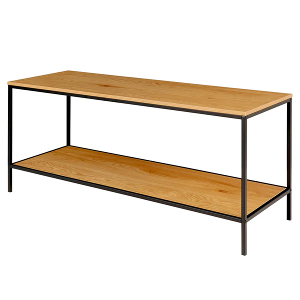 TV-Rack Arette - Eiche Dekor / Schwarz
