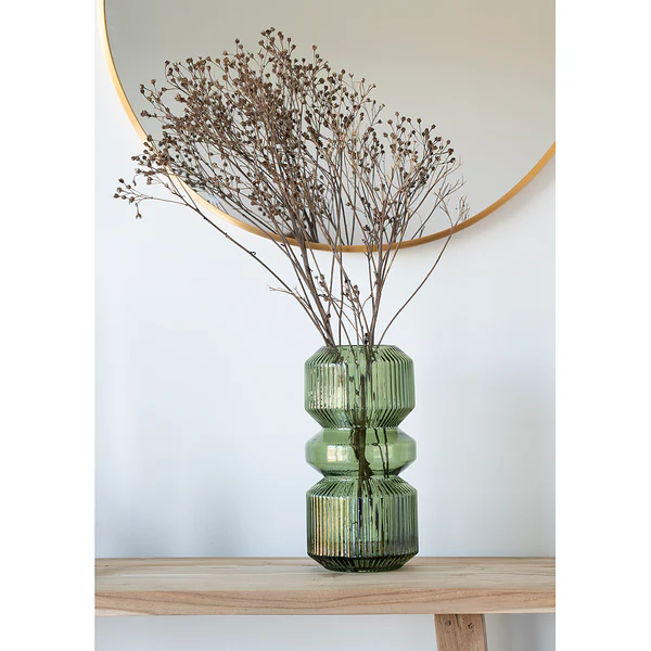 Vase Calden - Glas - Grün - Image 2