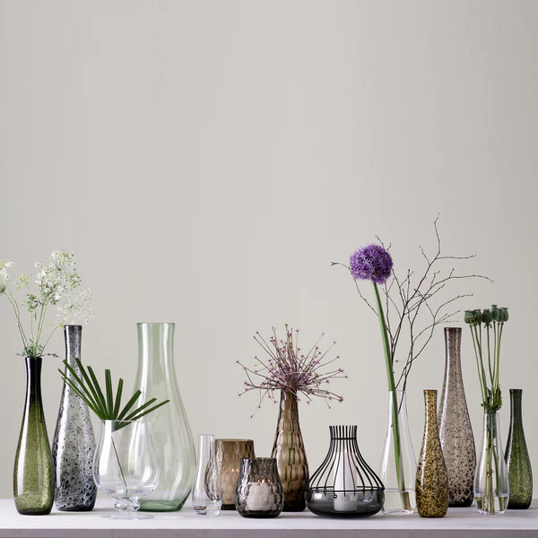 Vase Giardino - Glas - Glas Grau - Höhe: 60 cm - Image 2