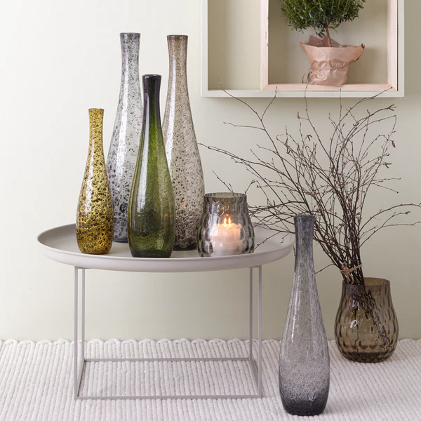 Vase Giardino - Glas - Glas Grau - Höhe: 60 cm - Image 3