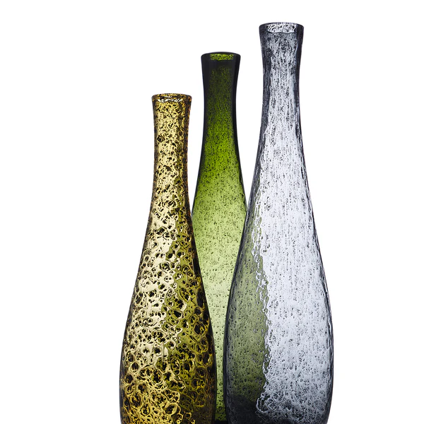 Vase Giardino - Glas - Glas Grau - Höhe: 60 cm - Image 4