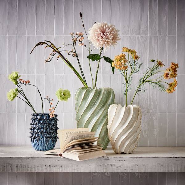 Vase ORGANIC - Steingut - Beige - Image 2