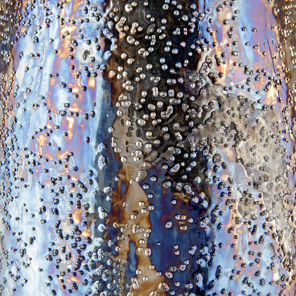 Vase Pavone - Eisen - Braun - 17 x 30 cm - Image 3