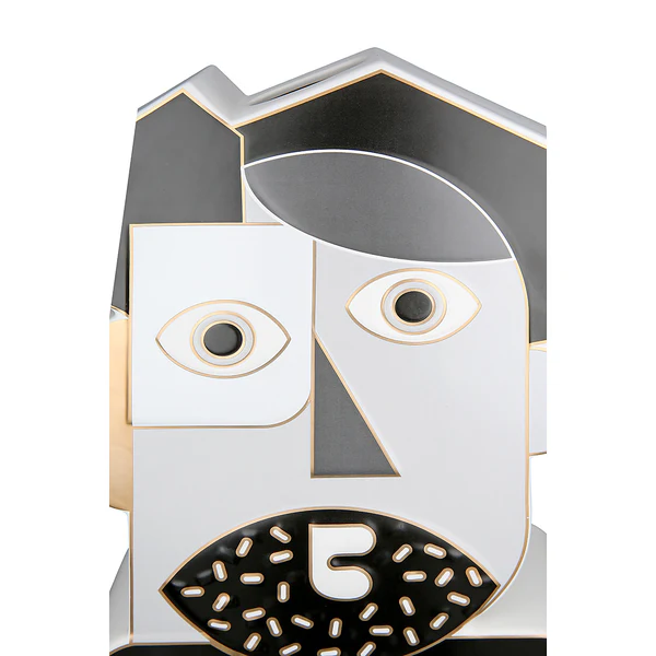 Vase Picasso - Keramik - Weiß / Schwarz - Image 4