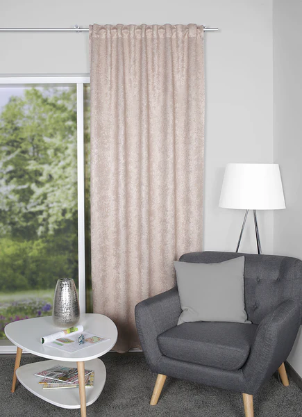 Verdunkelungsvorhang Skilio - Polyester - 135 x 245 cm - Cappuccino - Image 2