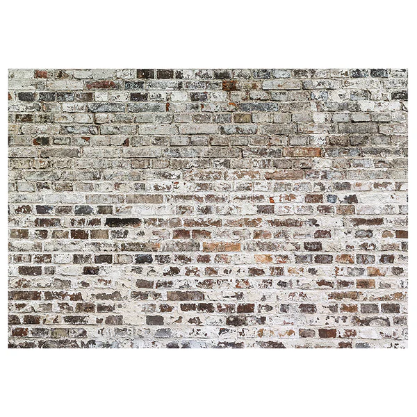 Vlies Fototapete Alte Mauer - Vlies - Braun - 100 x 70 cm