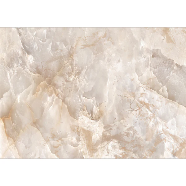 Vlies Fototapete Toned Marble - Vlies - Beige - 400 x 280 cm