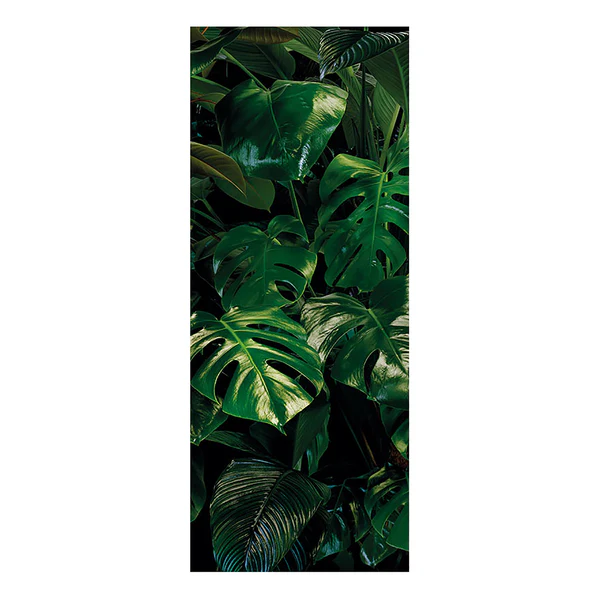 Vlies Fototapete Tropical Wall - Vlies - Grün - Breite: 100 cm