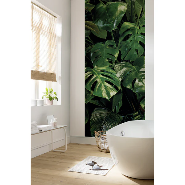 Vlies Fototapete Tropical Wall - Vlies - Grün - Breite: 100 cm - Image 2