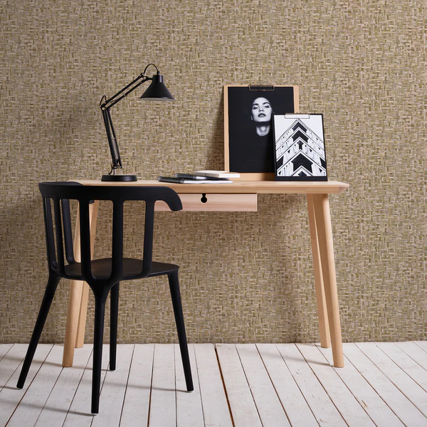 Vliestapete Berane - Braun - 0,53m x 10,05m - Beige - Image 2