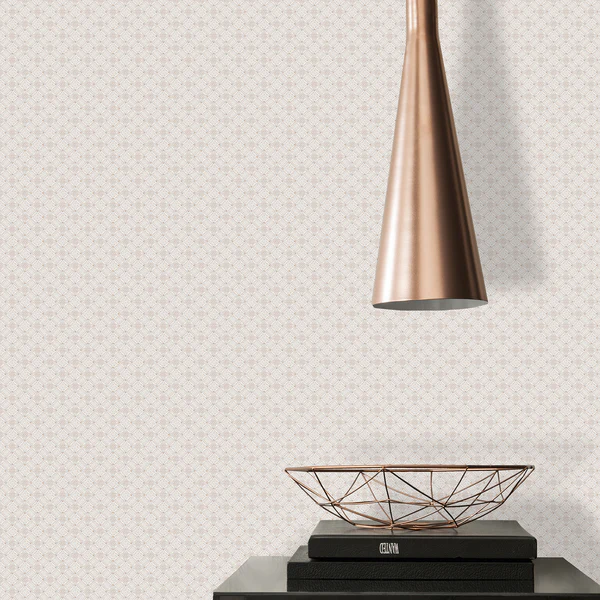 Vliestapete Billimora - Beige - 0,53m x 10,05m - Creme - Image 3