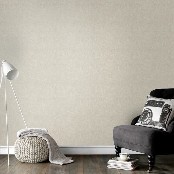 Vliestapete Concrete Beton - Beige - 0,52m x 10,05m x 0,02m - Cappuccino - Image 3