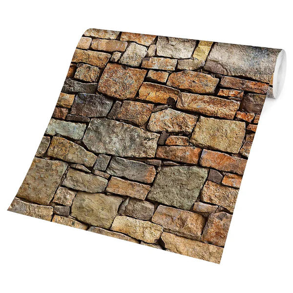 Vliestapete Croatia Stonewall - Vliespapier - Braun - 432 x 290 cm - Image 5