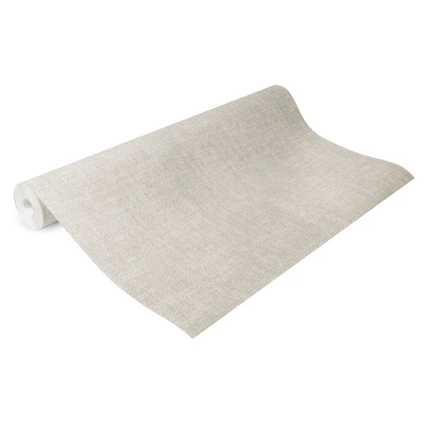 Vliestapete Fabric Zara - Beige - 0,52m x 10,05m x 0,02m - Beige - Image 4