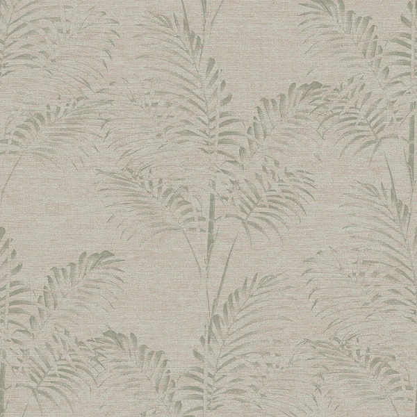 Vliestapete Pure Nature Palm - Beige - 0,52m x 10,05m x 0,02m