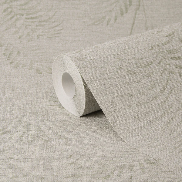 Vliestapete Pure Nature Palm - Beige - 0,52m x 10,05m x 0,02m - Image 5