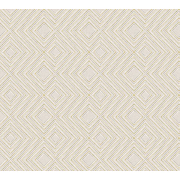 Vliestapete Vertigo - Gold - 0,53m x 10,05m - Gold