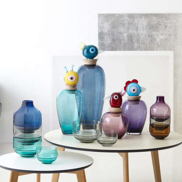 Vogelvase Papageno - Violett - Image 2