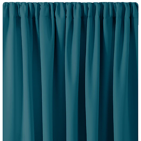 Vorhang mit Kräuselband Blackout II - Polyester - Blau - Image 3