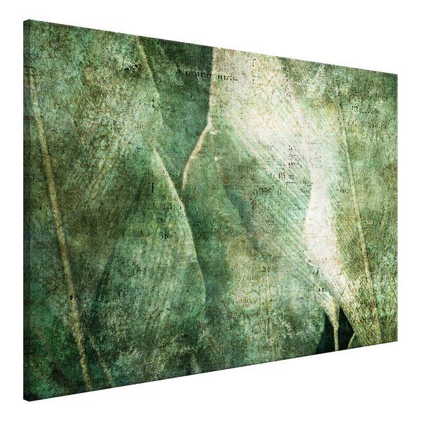 Wandbild Green Revolution - Leinwand - Grün - 120 x 80 cm - Image 3