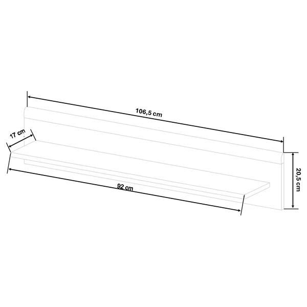 Wandboard Ammes - Salbei / Eiche Evoke Dekor - Image 6