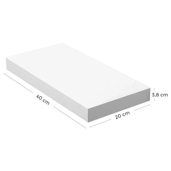 Wandboard Cottondale - Weiß - Breite: 40 cm - Image 5