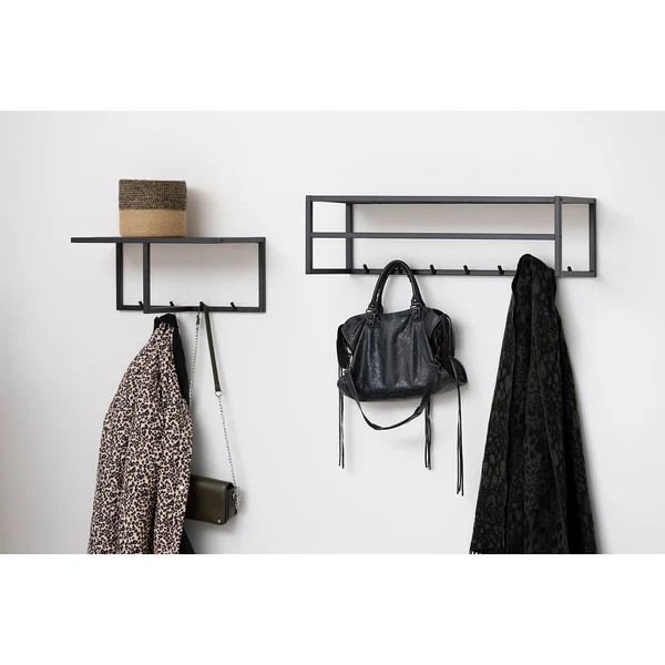 Wandgarderobe Coogee I - Eiche Schwarzbraun Dekor - Image 2
