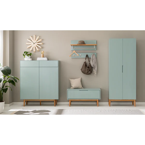 Wandgarderobe LINDHOLM - Mintgrün - Image 2