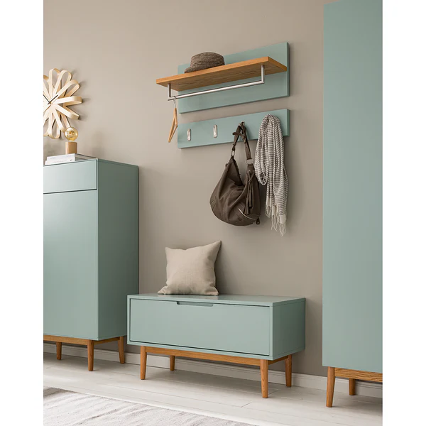 Wandgarderobe LINDHOLM - Mintgrün - Image 3